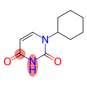 1-cyclohexylpyrimidine-2,4(1H,3H)-dione