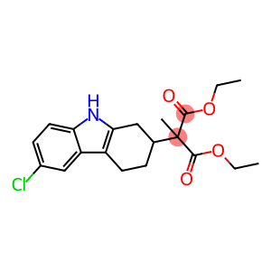 diethyl (6-chloro-2,3,4,9-tetrahydro-1H-carbazol-2-yl)methylmalonate