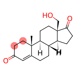 Androst-4-ene-3,17-dione, 18-hydroxy-
