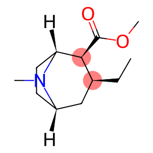 8-Azabicyclo[3.2.1]octane-2-carboxylicacid,3-ethyl-8-methyl-,methylester,(1R,2S,3S,5S)-(9CI)