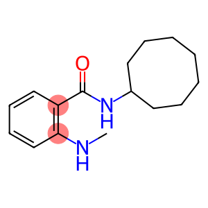 Benzamide, N-cyclooctyl-2-(methylamino)-