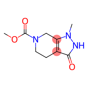 6H-Pyrazolo[3,4-c]pyridine-6-carboxylic acid, 1,2,3,4,5,7-hexahydro-1-methyl-3-oxo-, methyl ester