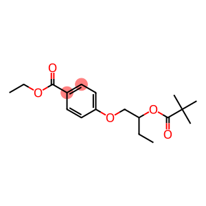 ethyl 4-[2-(2,2-dimethylpropanoyloxy)butoxy]benzoate