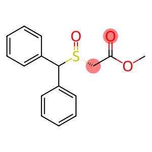 Acetic acid, [(R)-(diphenylMethyl)sulfinyl]-, Methyl ester (9CI)