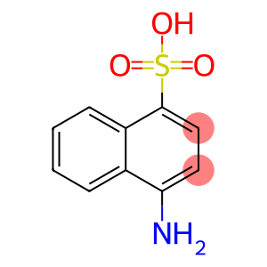 1-Naphthalenesulfonic acid, 4-amino-, diazotized, coupled with C.I. Natural Yellow 11
