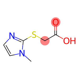 2-[(1-甲基-1h-咪唑-2-基)硫烷基]乙酸