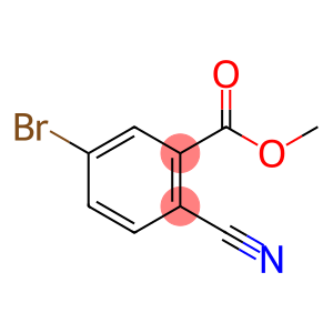 Benzoic acid, 5-bromo-2-cyano-, methyl ester