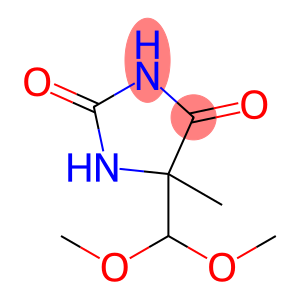 5-(dimethoxymethyl)-5-methyl-imidazolidine-2,4-dione