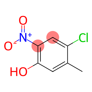 4-Chloro-3-methyl-6-nitrophenol