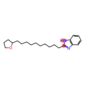2-(10-tetrahydro-2-furanyldecyl)-1H-benzimidazole