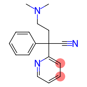 alpha-[2-(dimethylamino)ethyl]-alpha-phenylpyridine-2-acetonitrile