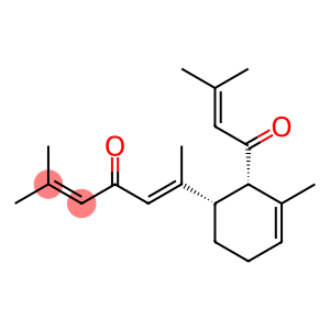 [5E,(+)]-2-Methyl-6-[(1S)-3-methyl-2α-(3-methyl-1-oxo-2-butenyl)-3-cyclohexene-1α-yl]-2,5-heptadiene-4-one