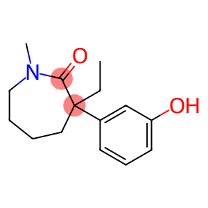 3-Ethylhexahydro-3-(3-hydroxyphenyl)-1-methyl-2H-azepin-2-one