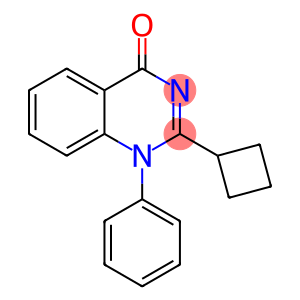 4(1H)-Quinazolinone, 2-cyclobutyl-1-phenyl-
