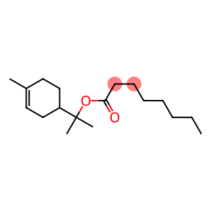 1-methyl-1-(4-methyl-3-cyclohexen-1-yl)ethyl octanoate