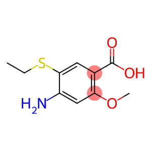 Benzoic acid, 4-aMino-5-(ethylthio)-2-Methoxy