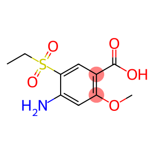 氨磺必利中间体(4-氨基-5-(乙基磺酰基)-2-甲氧基苯甲酸)