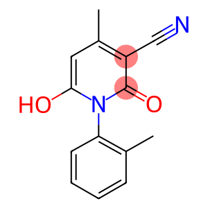 6-hydroxy-4-methyl-1-(2-methylphenyl)-2-oxo-1,2-dihydro-3-pyridinecarbonitrile
