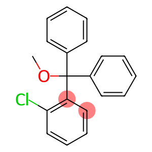 Benzene, 1-chloro-2-(methoxydiphenylmethyl)-