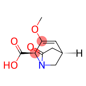 1-Azabicyclo[3.2.1]oct-3-ene-2-carboxylicacid,3-methoxy-7-oxo-,(1R,2S,5R)-rel-(9CI)