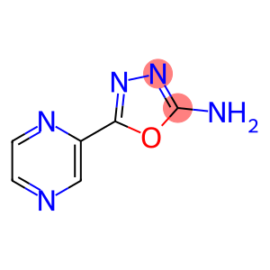 5-Pyrazin-2-yl-1,3,4-oxadiazol-2-amine
