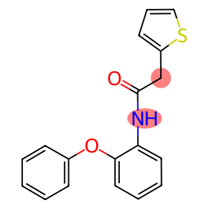 N-(2-phenoxyphenyl)-2-(2-thienyl)acetamide