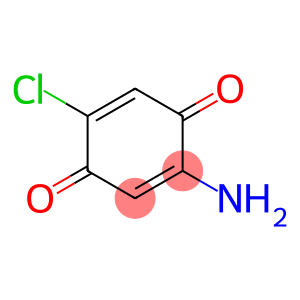 2,5-Cyclohexadiene-1,4-dione,  2-amino-5-chloro-