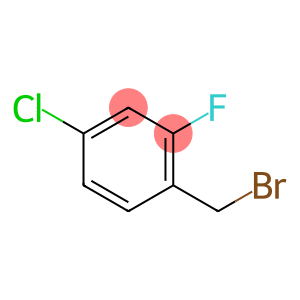 1-(Bromomethyl)-4-chloro-2-fluorobenzene, Tech.