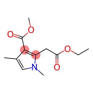 3-(methoxycarbonyl)-1,4-dimethyl-1H-Pyrrole-2-acetic acid ethyl ester