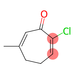 2,6-Cycloheptadien-1-one,  2-chloro-6-methyl-