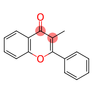 2-Phenyl-3-methyl-4H-1-benzopyran-4-one