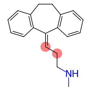 10,11-dihydro-5-(3-methylaminopropylidene)dibenzo(a,d)cycloheptene