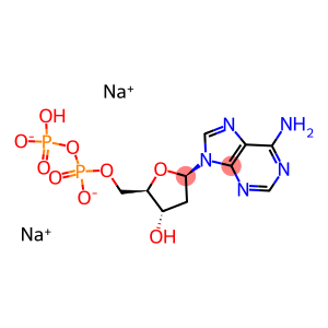 9H-purin-6-amine, 9-[2-deoxy-5-O-[hydroxy(phosphonooxy)phosphinyl]pentofuranosyl]-, sodium salt