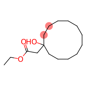 1-Hydroxycyclododecaneacetic acid ethyl ester