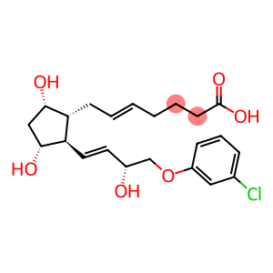 5-Heptenoic acid, 7-[(1R,2R,3R,5S)-2-[(1E,3R)-4-(3-chlorophenoxy)-3-hydroxy-1-buten-1-yl]-3,5-dihydroxycyclopentyl]-, (5E)-rel-