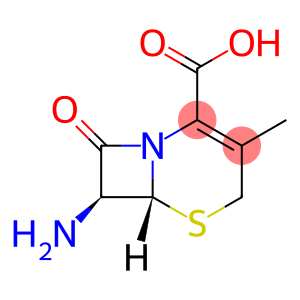(6R,7S)-7-氨基-3-甲基-8-氧代-5-硫杂-1-氮杂双环〔4.2.0〕辛-2-烯-2-羧酸