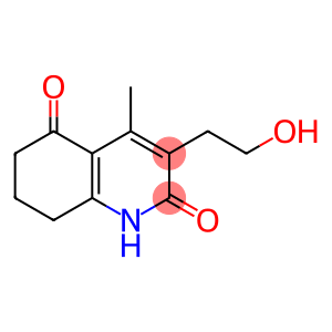 2,5(1H,6H)-Quinolinedione, 7,8-dihydro-3-(2-hydroxyethyl)-4-methyl- (9CI)