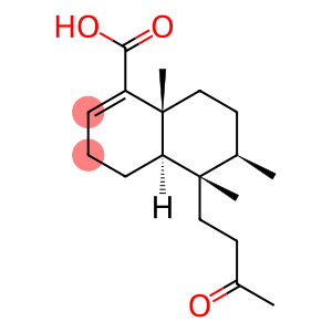 (4aR)-3,4,4a,5,6,7,8,8a-Octahydro-5,6α,8aα-trimethyl-5β-(3-oxobutyl)-1-naphthoic acid