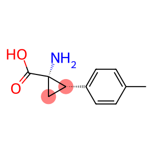 Cyclopropanecarboxylic acid, 1-amino-2-(4-methylphenyl)-, (1R,2R)-rel- (9CI)