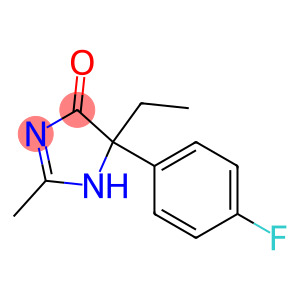 4H-Imidazol-4-one,5-ethyl-5-(4-fluorophenyl)-1,5-dihydro-2-methyl-,(+)-(9CI)