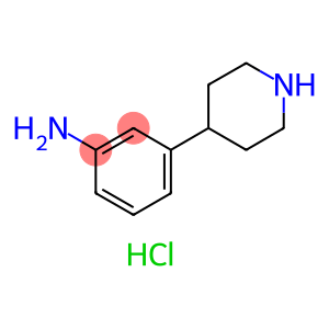 3-(4-Piperidinyl)benzenamine hydrochloride