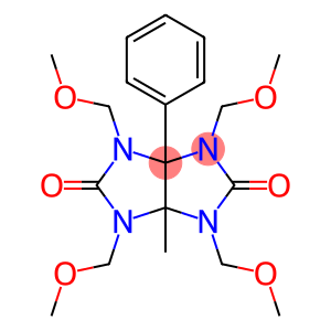 Imidazo[4,5-d]imidazole-2,5(1H,3H)-dione, tetrahydro-1,3,4,6-tetrakis(methoxymethyl)-3a-methyl-6a-phenyl-