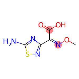 2-(5-氨基-1,2,4-噻二唑-3-基)-2-甲氧亚氨基乙酸 头孢唑兰中间体
