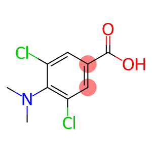 Benzoic acid, 3,5-dichloro-4-(dimethylamino)-