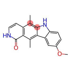 2,6-dihydro-9-methoxy-5,11-dimethyl-1H-pyrido[4,3-b]carbazol-1-one