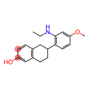 2-Naphthalenol, 6-[2-(ethylamino)-4-methoxyphenyl]-5,6,7,8-tetrahydro-