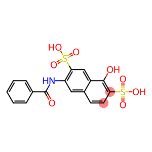 6-(Benzoylamino)-1-hydroxy-2,7-naphthalenedisulfonic acid