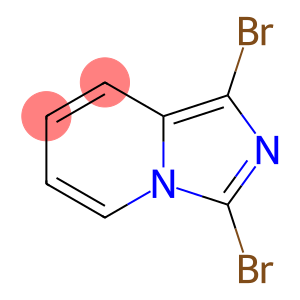 Imidazo[1,5-a]pyridine, 1,3-dibromo-