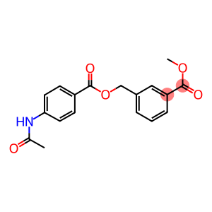 methyl 3-({[4-(acetylamino)benzoyl]oxy}methyl)benzoate