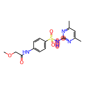 N-(4-{[(4,6-dimethyl-2-pyrimidinyl)amino]sulfonyl}phenyl)-2-methoxyacetamide